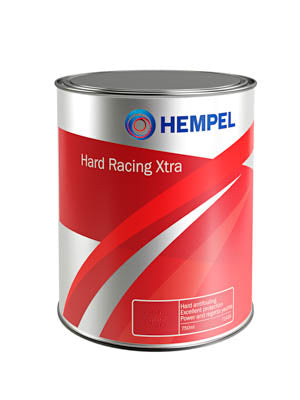 Hempel Hard Racing Xtra Sort 19990 - 0,75 liter - Hård Bundmaling til Racing