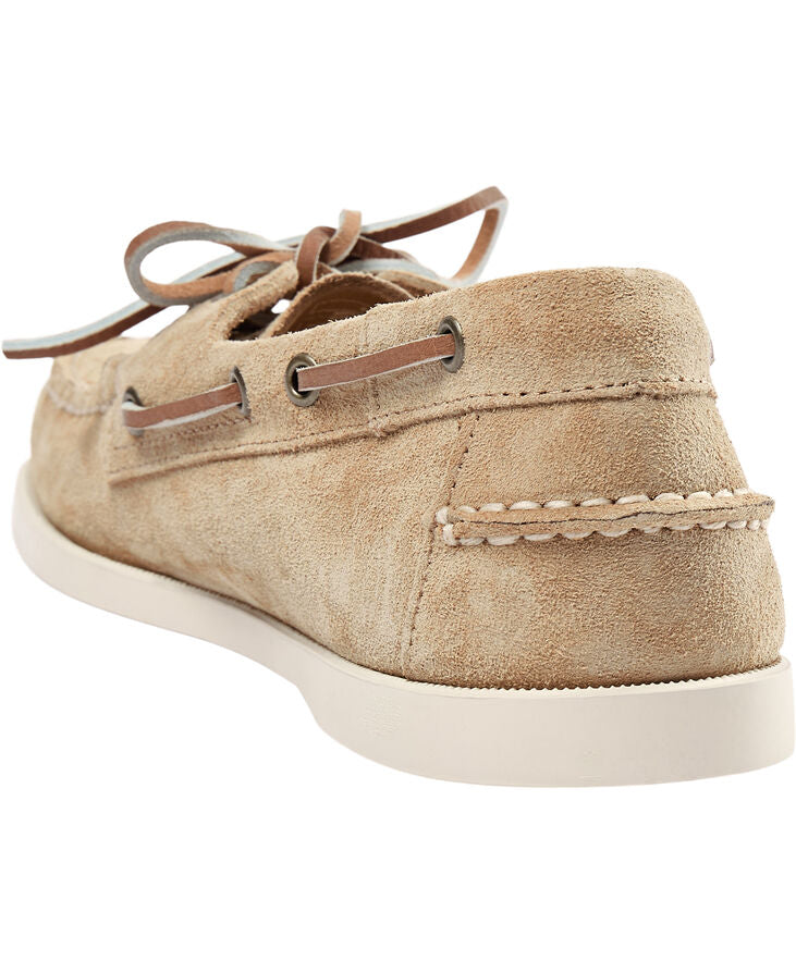 Sebago Portland Flesh Out Herre Sejlersko - Mørk Brun Ruskind