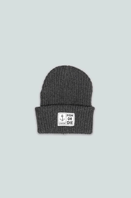 Lakor Fish or Die Beanie (Grey)