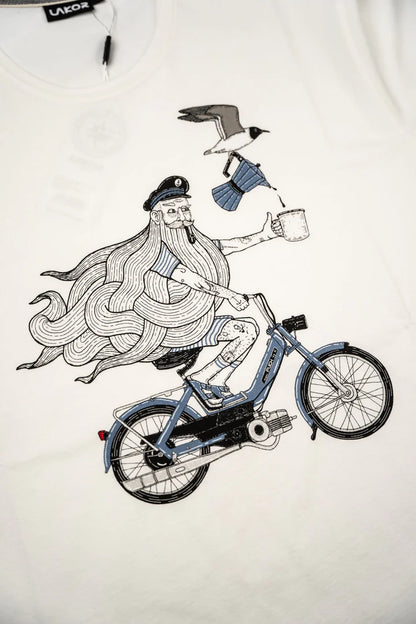 Lakor - Coffee On the Go T-shirt (Star White)