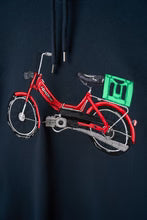 Red Maxi Hoodie (Blueberry)