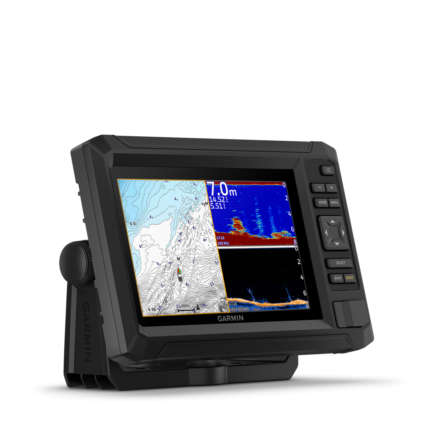 Garmin ECHOMAP™ UHD2 7" plottere, 72cv med GT20-TM transducer