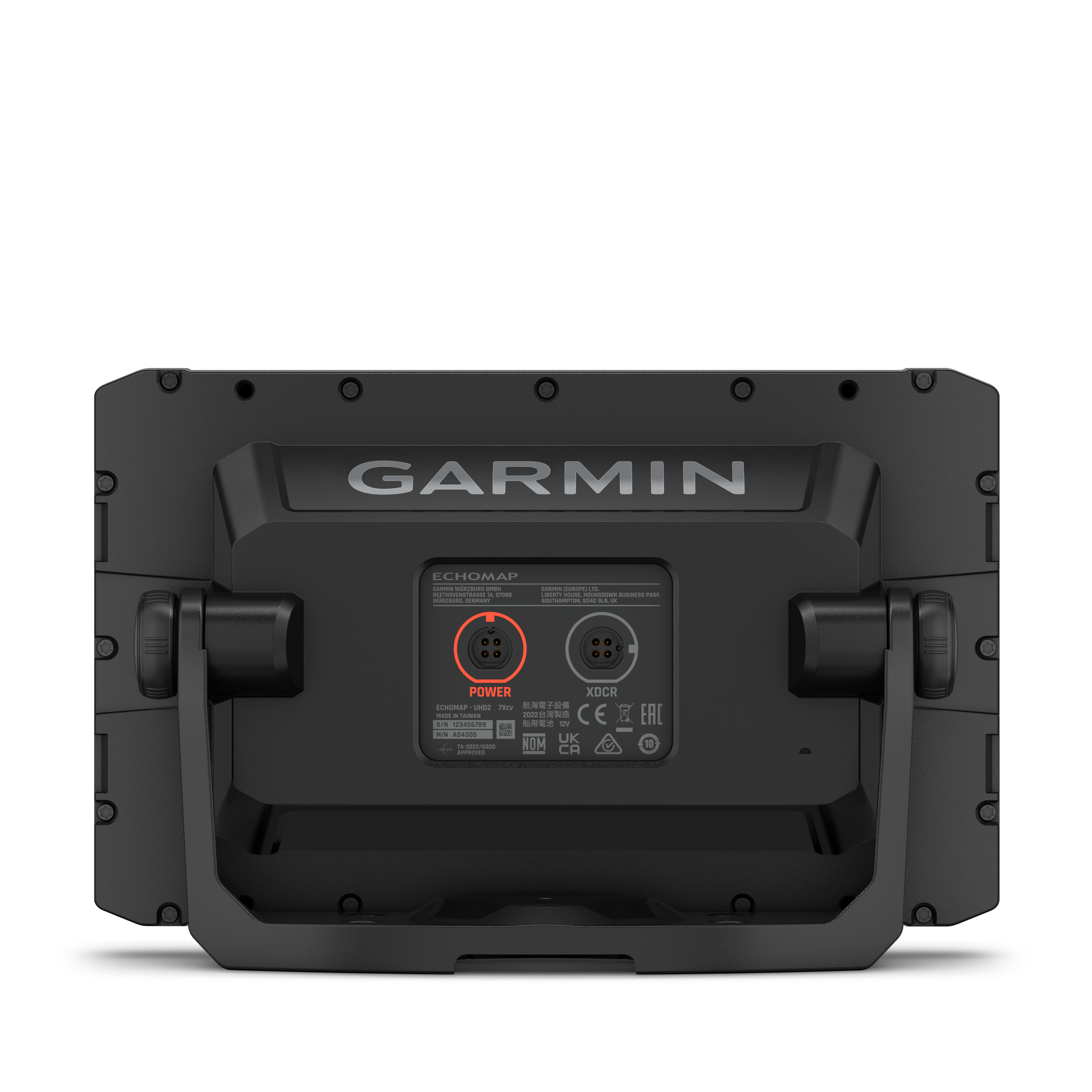 Garmin ECHOMAP™ UHD2 7" plottere, 72cv med GT20-TM transducer