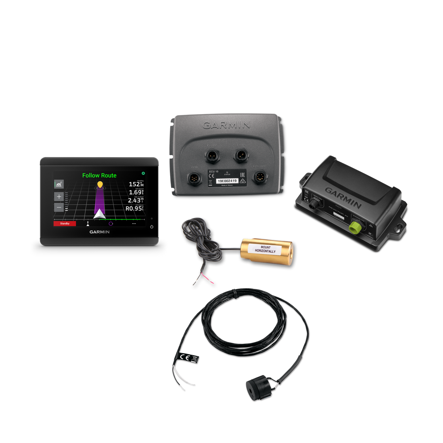 Garmin Reactor 40 Hydraulisk Autopilot med GHC 50