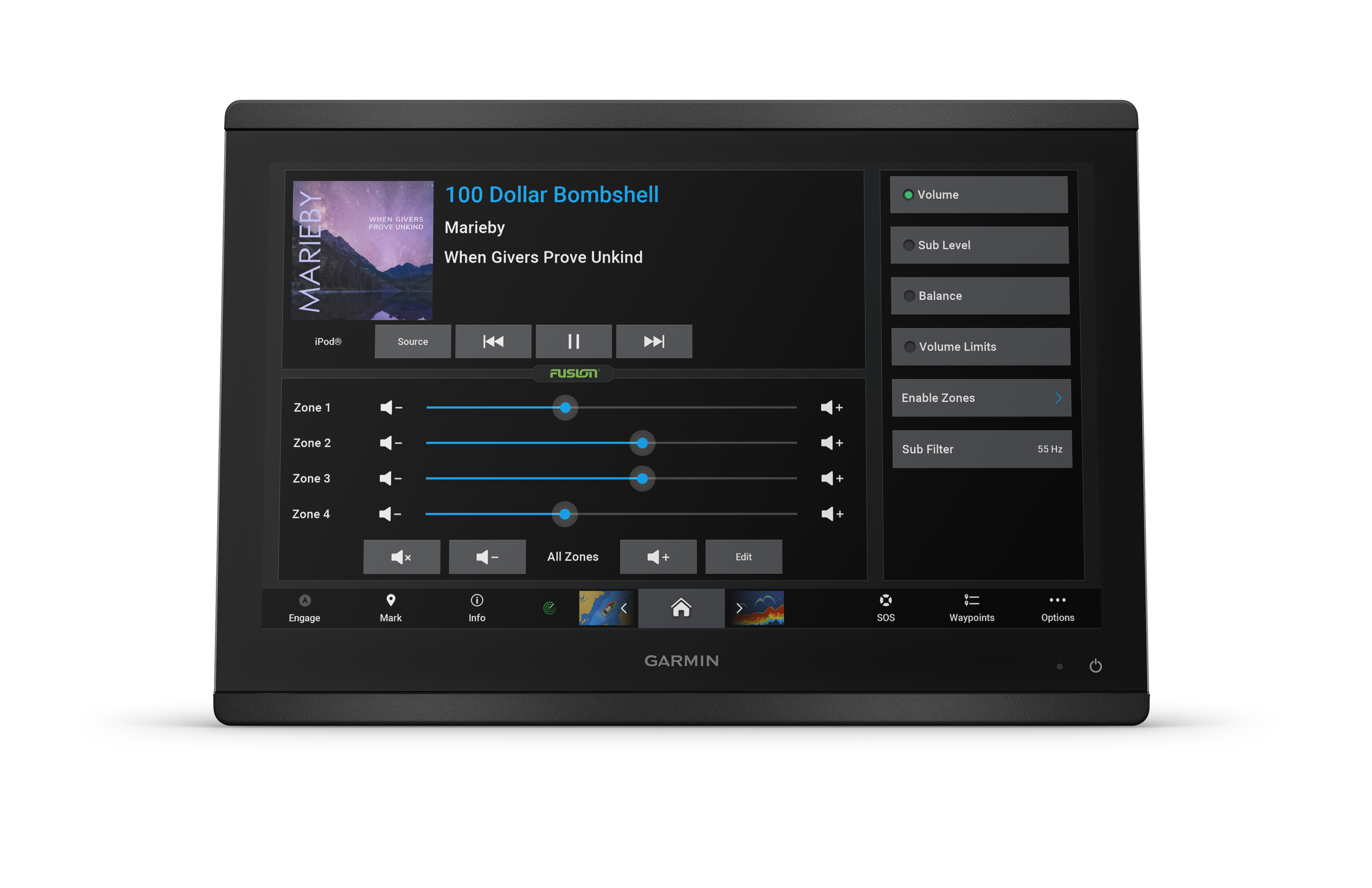 Garmin GPSMAP 8416 Kortplotter 16" Touchscreen