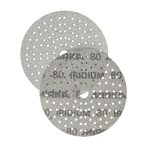 Mirka Iridium slib rondel 125mm 89 huller P120 10 stk
