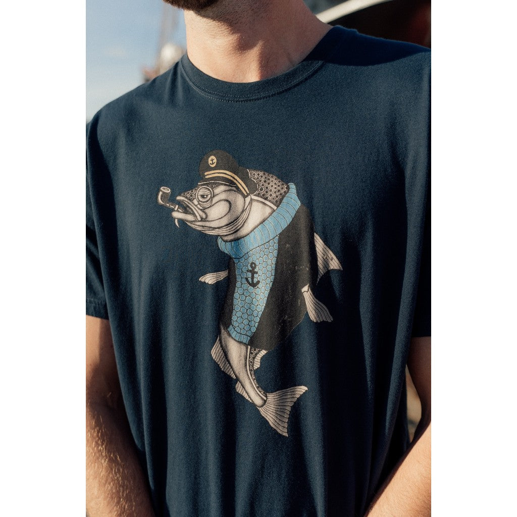 Lakor Kuller T-shirt - Herre T-shirt med Fisk