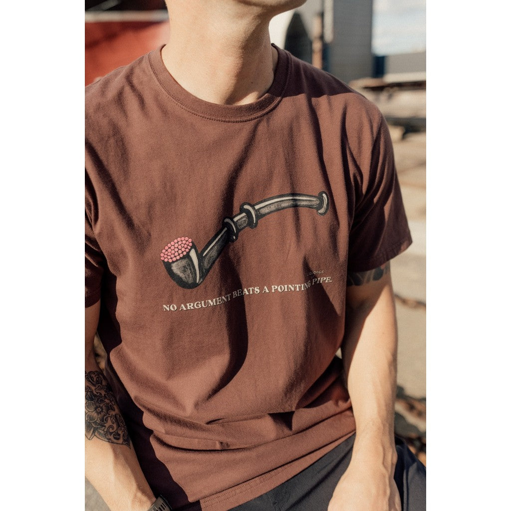 Lakor Lakridspibe T-shirt - Chicory Coffee - 10 års Jubilæumsdesign