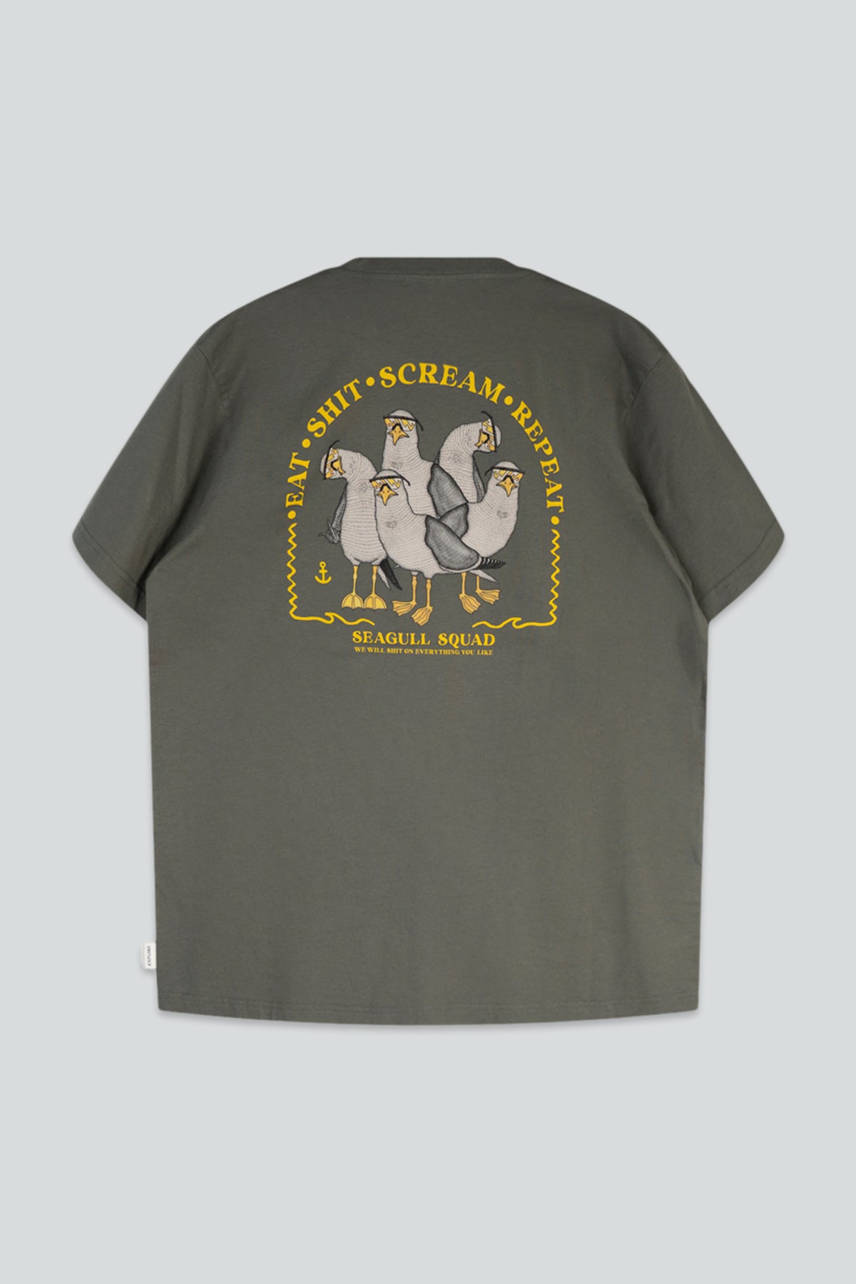 Lakor Mågeholdet tilbage T-shirt