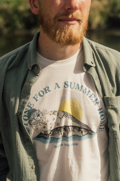 Lakor Vacation Stone T-Shirt - Sjov Sæl Maritim T-Shirt