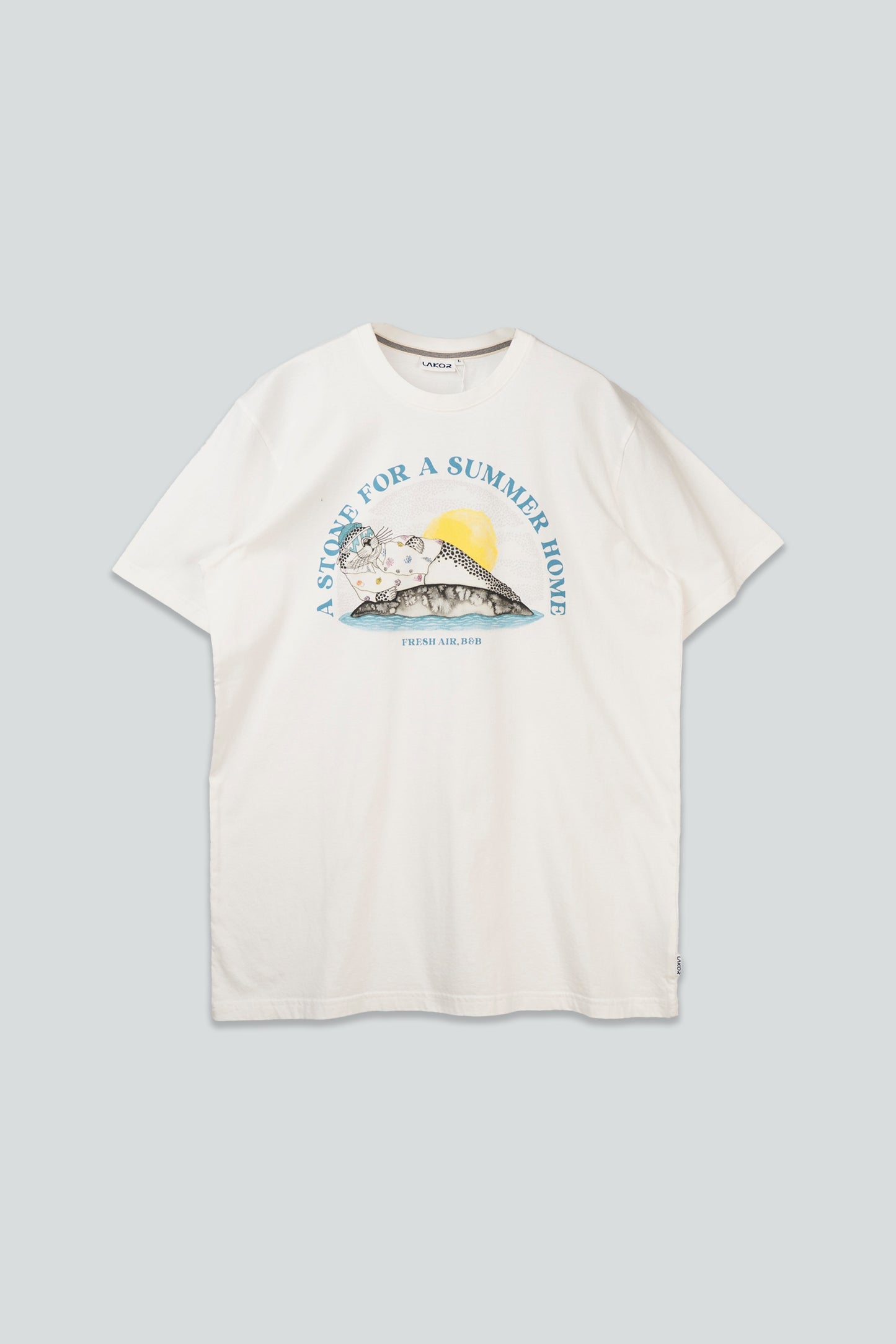 Lakor Vacation Stone T-Shirt - Sjov Sæl Maritim T-Shirt