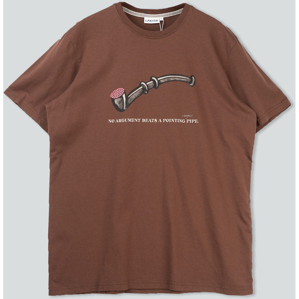 Lakor Lakridspibe T-shirt - Chicory Coffee - 10 års Jubilæumsdesign