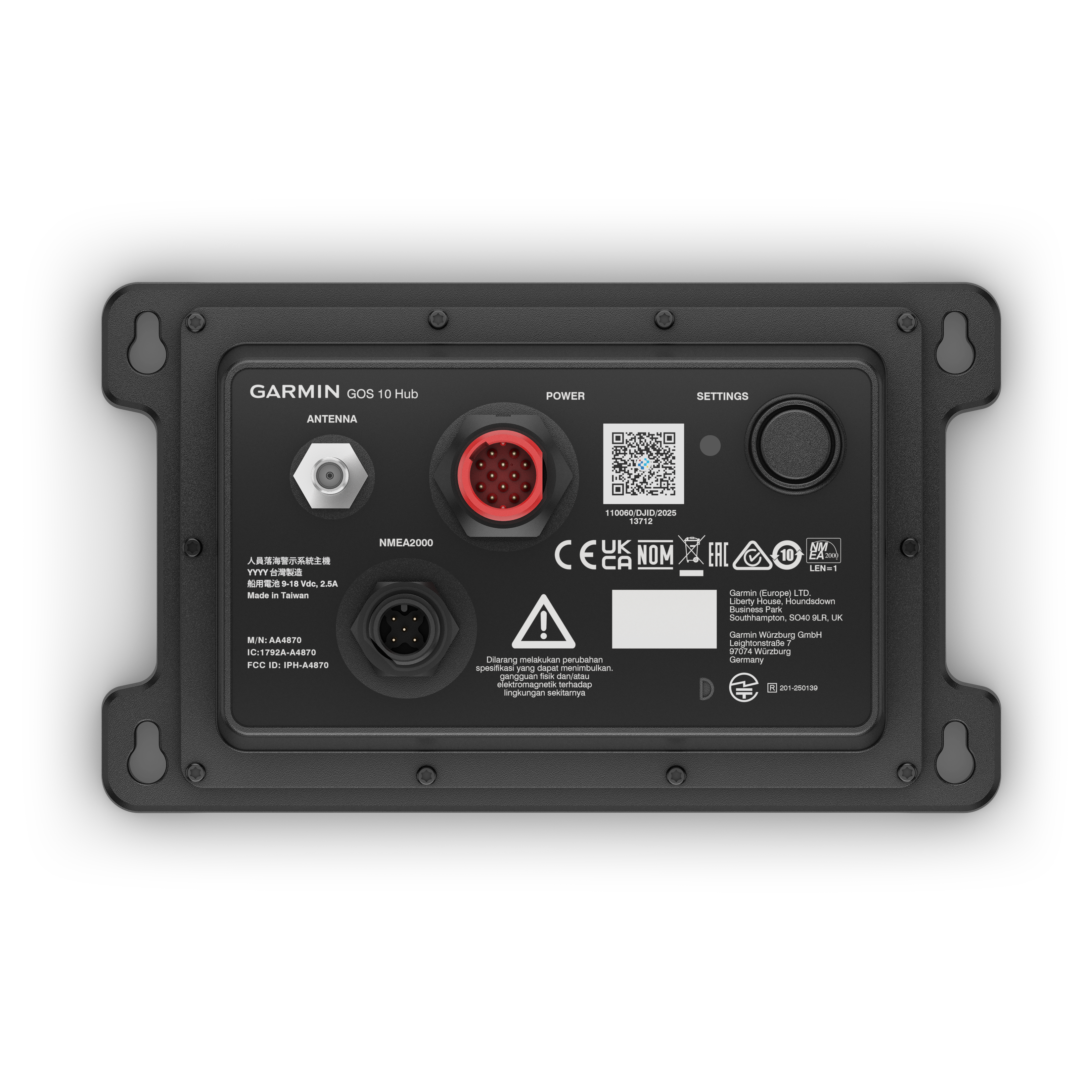 Garmin GOS 10 Hub til OnBoard System