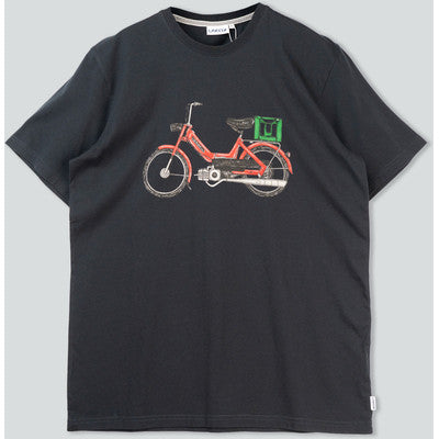 Lakor Rød Maxi T-shirt - Herre T-shirt med Puch Maxi Design