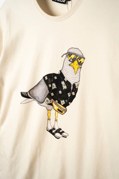 Lakor Sightseer Seagull T-shirt (Rainy Day)