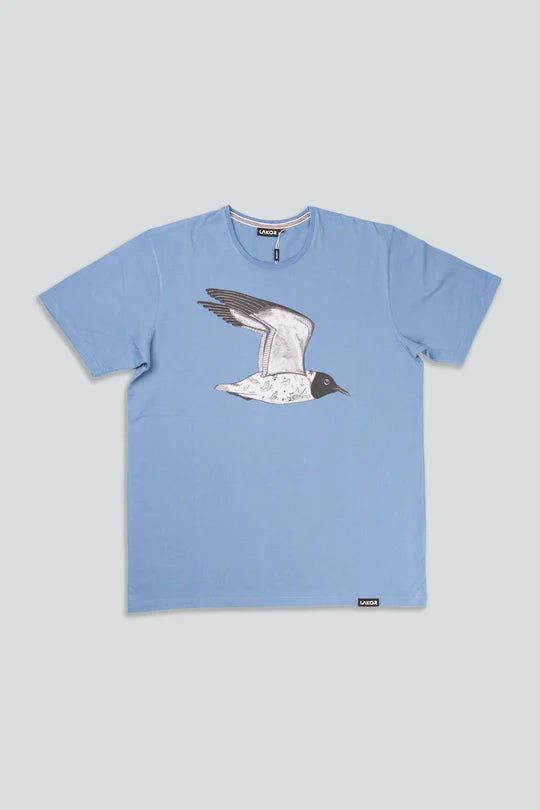 Lakor - Tattooed Seagull T-shirt (Captains Blue)